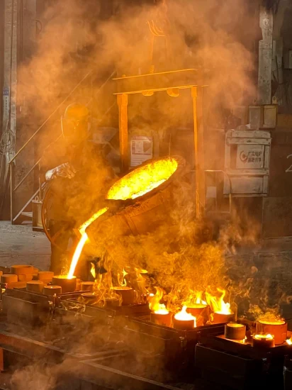 Barre de grille en fonte d'investissement pour machine de frittage de minerai de fer